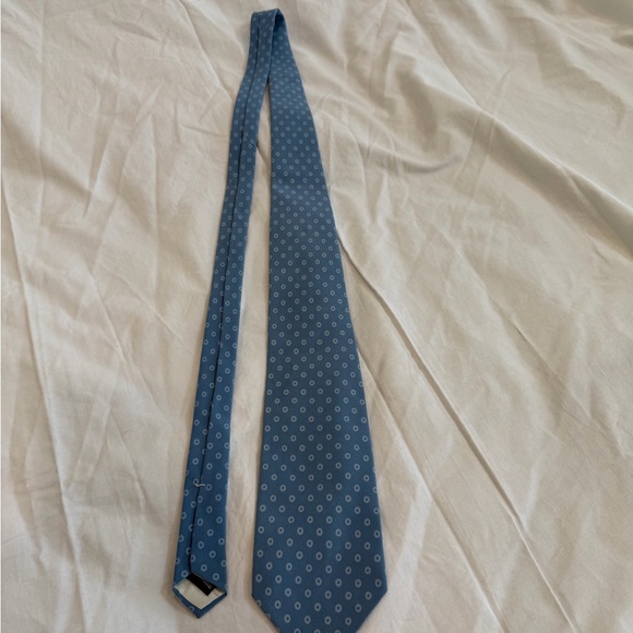 Polo Ralph Lauren Other - Polo by Ralph Lauren Blue Micro-Pattern Silk Tie